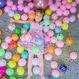 200pcs Balloons 5 Inch Assorted Colors Mini Rainbow Latex Balloons
