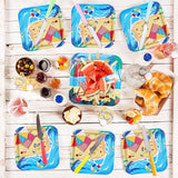80 PCS Beach Theme Party Supplies Set Ultimate Summer Pool Pack with