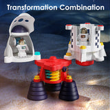 iPlay, iLearn Rocket Outer Space Toys, Kids Spaceship Playset with