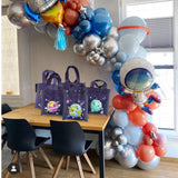 20 PCS Outer Space Party Favor Bags Space Gift Bags Treat