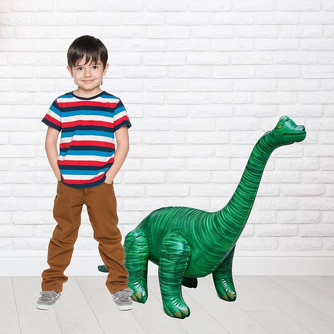 Jet Creations Inflatable Brachiosaurus Dinosaur Toy 28” Tall/48”