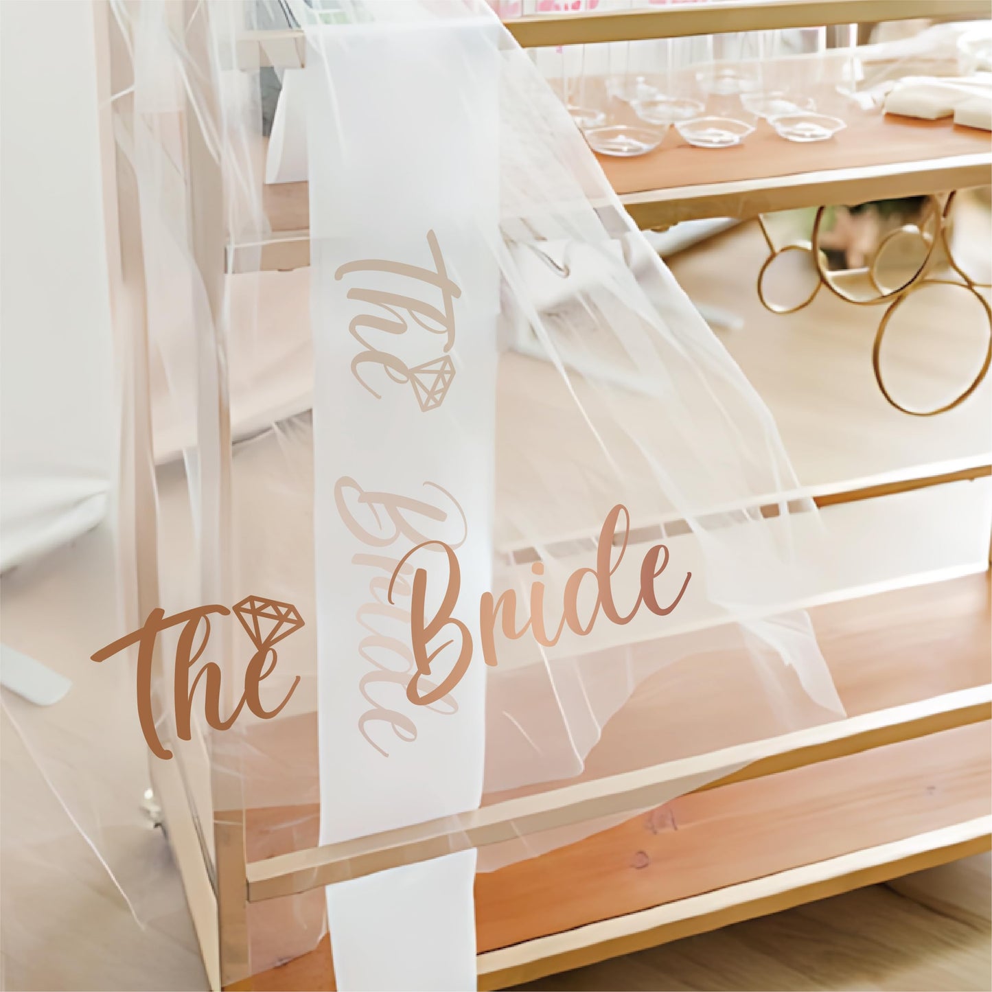 PartyGifts&beyond Bachelorette Party Favors Bride to Be Sash and Veil