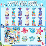 110Pcs Under the Sea Party Favors Ocean Party Favors Cute Sea Animal