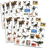 Jurassic World Dinosaur Stickers Party Favors Bundle ~ 450 Jurassic