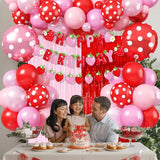 Strawberry Birthday Decorations for Girls Berry First Birthday Decor