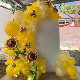 YMSZ Yellow Balloons, 67pcs 12 Inch Light and Mustard Yellow Balloons