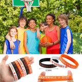 96 Pcs Basketball Party Favors Include 24 Basketball Drawstring Bags