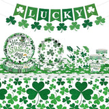 St Patrick's Day Party Supplies Irish Themed Disposable Dinnerware