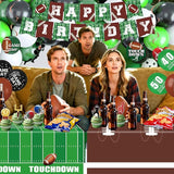Football Party Decorations for Game Day & Tailgate Events 220 Pcs
