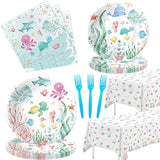 Under The Sea Party Decorations Tableware For Ocean Theme Birthday
