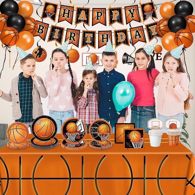 155 PCS Basketball Party Decorations Basketball Party Supplies