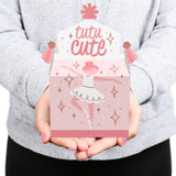 Big Dot of Happiness Tutu Cute Ballerina - Treat Box Party Favors -