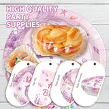 96Pcs Mermaid 5th Birthday Party Supplies Dive Into Five Party