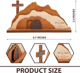 He is Risen Easter Decor Empty Tomb Easter Decoration Resurrection