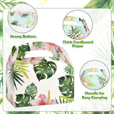 DjinnGlory 36 Pack Hawaiian Luau Party Favor Treat Boxes Gable Boxes