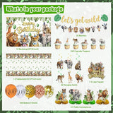 Safari Birthday Party Decorations Jungle Wild Animals Birthday Party