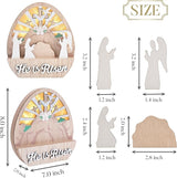 Valery Madelyn Easter Decorations with LED Light Lighted Empty Tomb