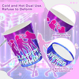 120 PCS Kpop Party Supplies Including 20 Plates 20 Paper Cups and 20
