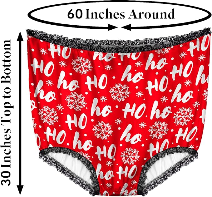 FreeNFond Granny Panties Funny Gag Gifts for Adult Women Men Wedding #