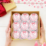 MTLEE 24 Pcs Bow Baby Shower Party Favors Candles Lavender Scented