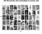 Y2K BOO Black and White Wall Art Prints - Modern Chic Wall Collage