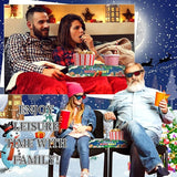 20 Pcs Christmas Movie Night Supplies Movie Night Paper Snack Trays