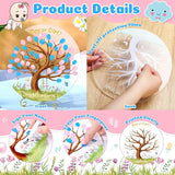 Gender Reveal Fingerprint Tree Boy or Girl Ideas Baby Shower Tree