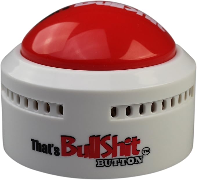 Talkie Toys Products That’s BS Button - Lights Up and Funny BS