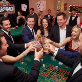50 Pcs Casino Party Decorations Las Vegas Cups Casino Game Night