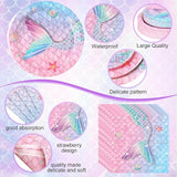452 Pcs Mermaid Party Decorations Include Sea Mermaid Paper Plates