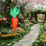 4 ft Large Easter Carrot Cardboard Cutout Easter Party Decoration