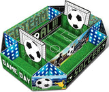 1 Pack Soccer Food Serving Tray Soccer Party Supplies Kits Large