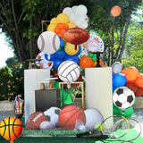 Sports Balloon Arch Garland Kit 115Pcs Sports Party Baseball Soccer