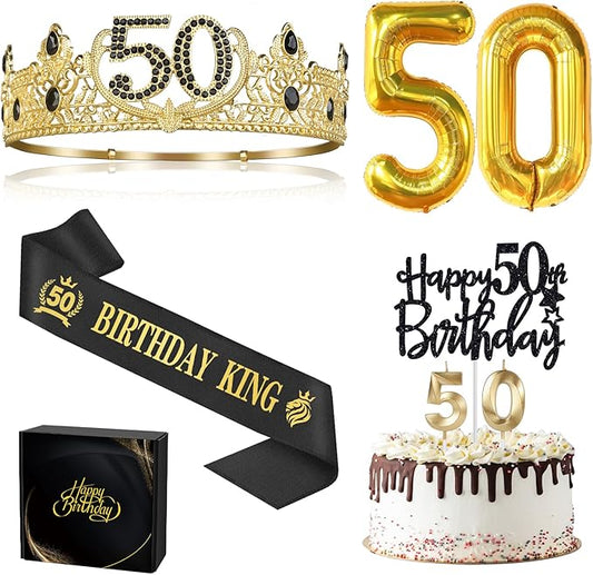 50th Birthday Gifts for Men 50th Birthday Decorations for Men Party