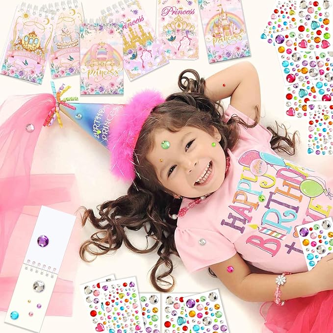 Princess Party Favors Including 12 Gift Bag 12 Stickers 12 Silicone