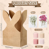 Affrolling 24 Set Boho Bow Easter Bunny Party Favor Bags DIY Bunny #5