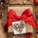 Book Ornaments for Christmas Tree - Book Lovers Gifts for Women -