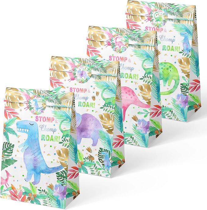 Girls Dinosaur Birthday Party Favors Pink Dino Theme Party Supplies