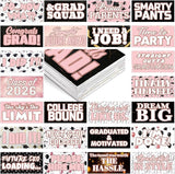 24 Designs Graduation Photo Booth Props Double Sided 11x5.51''
