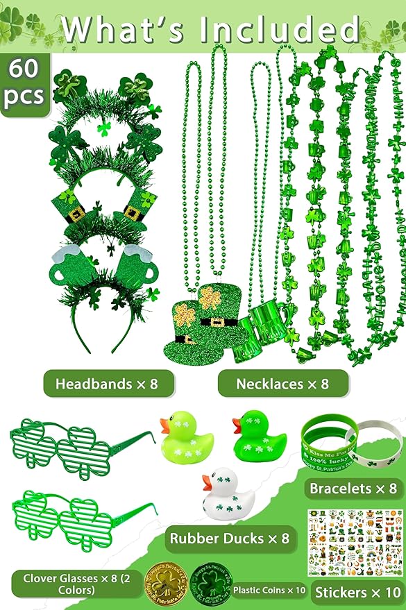 St Patrick's Day Party Decorations Kit 2026 New Edition with