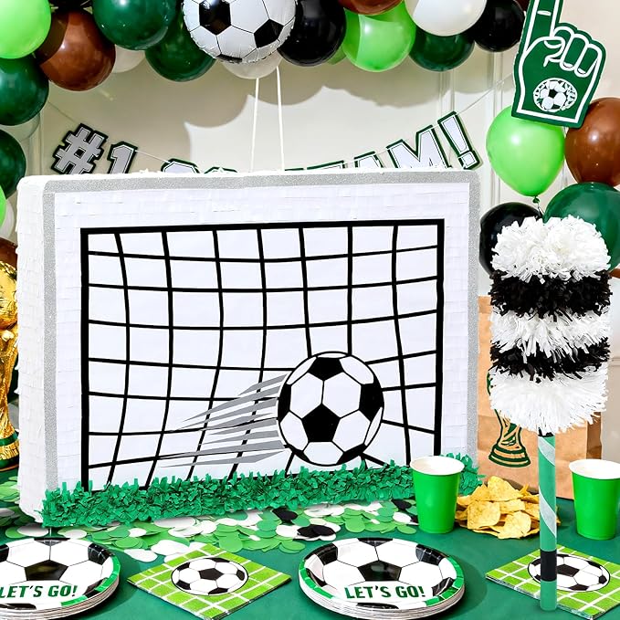 Large Soccer Ball Piñata Soccer Party decoration Pinata with