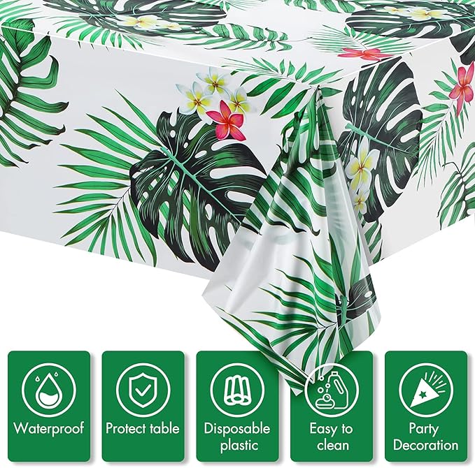 Animal Safari Tablecloth Jungle Animal Theme Tablecover Tiger Zebra