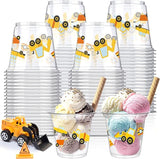 50 Pcs Construction Theme Birthday Party Supplies 9oz Construction
