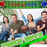 4 Pcs Football Backdrop Banner Decoration Football Party Supplies