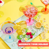 JOYIN 36 Packs Plastic Margarita Glasses Cups 12 oz Disposable Cinco