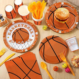168PCS Basketball Party Supplies for Teenagers Sports Themed
