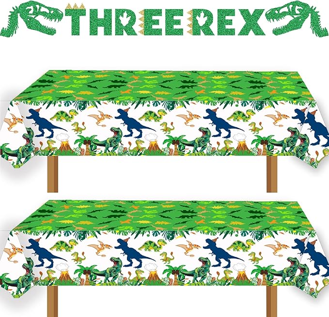 Dinosaur Birthday Party Supplies 3 Year Old Boy Three Dino Rex