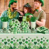 St Patricks Day Party Supplies Decorations 147 Pcs Disposable St