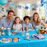 144Pcs Under the Sea Animal Birthday Party Supplies