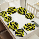 96 Pieces Construction Birthday Party Tableware Set for Dump Truck